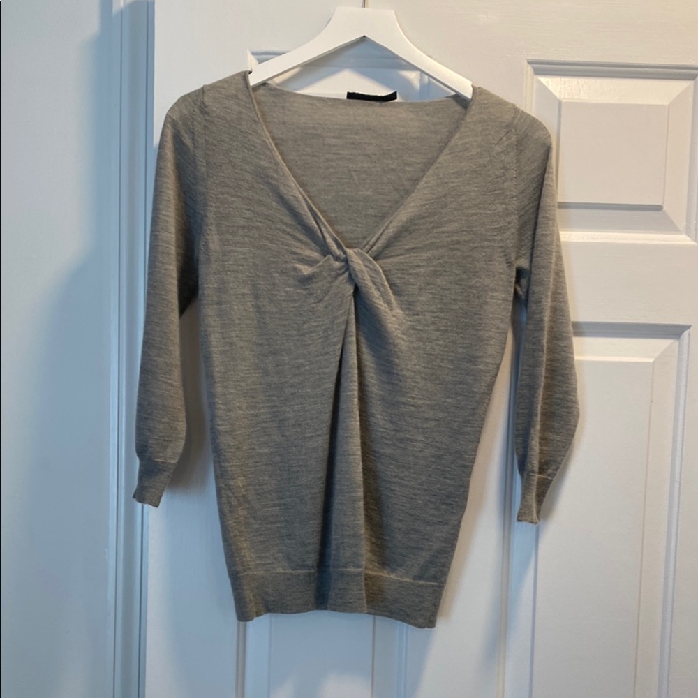 Donna Karen Grey Cashmere Women's Sweater Size Small